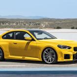 2023 Yellow BMW M2 on Forged Monoblock Wheels