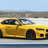 2023 Yellow BMW M2 on Forged Monoblock Wheels