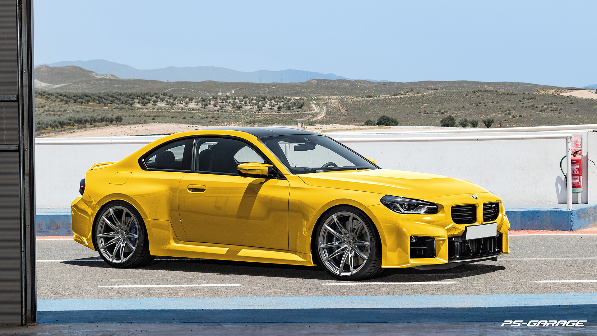 2023 BMW M2 on Forged Monoblock Wheels