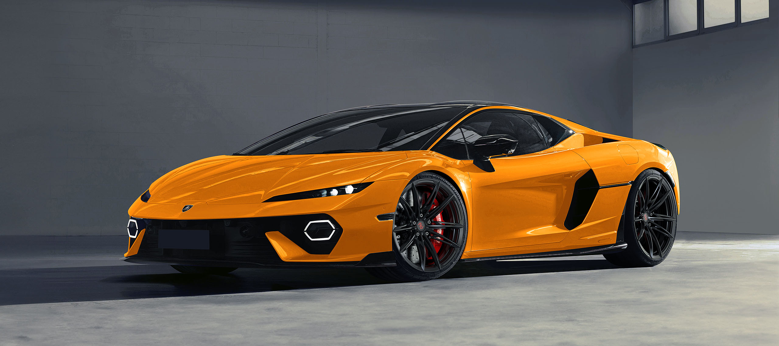 2025 Lamborghini Temerario on Ps-Garage Forged Monoblock Wheel Design SS13