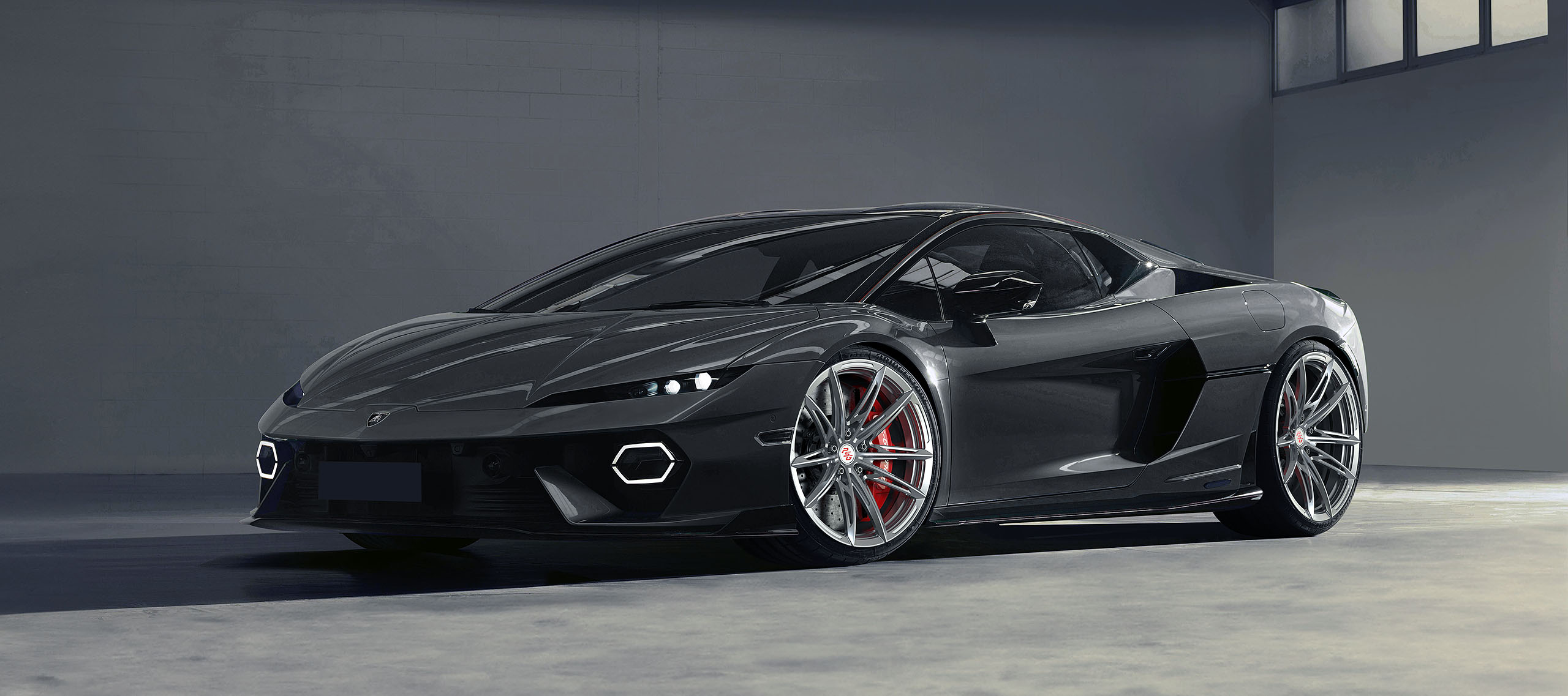 2025 Lamborghini Temerario on Ps-Garage Forged Monoblock Wheel Design SS13