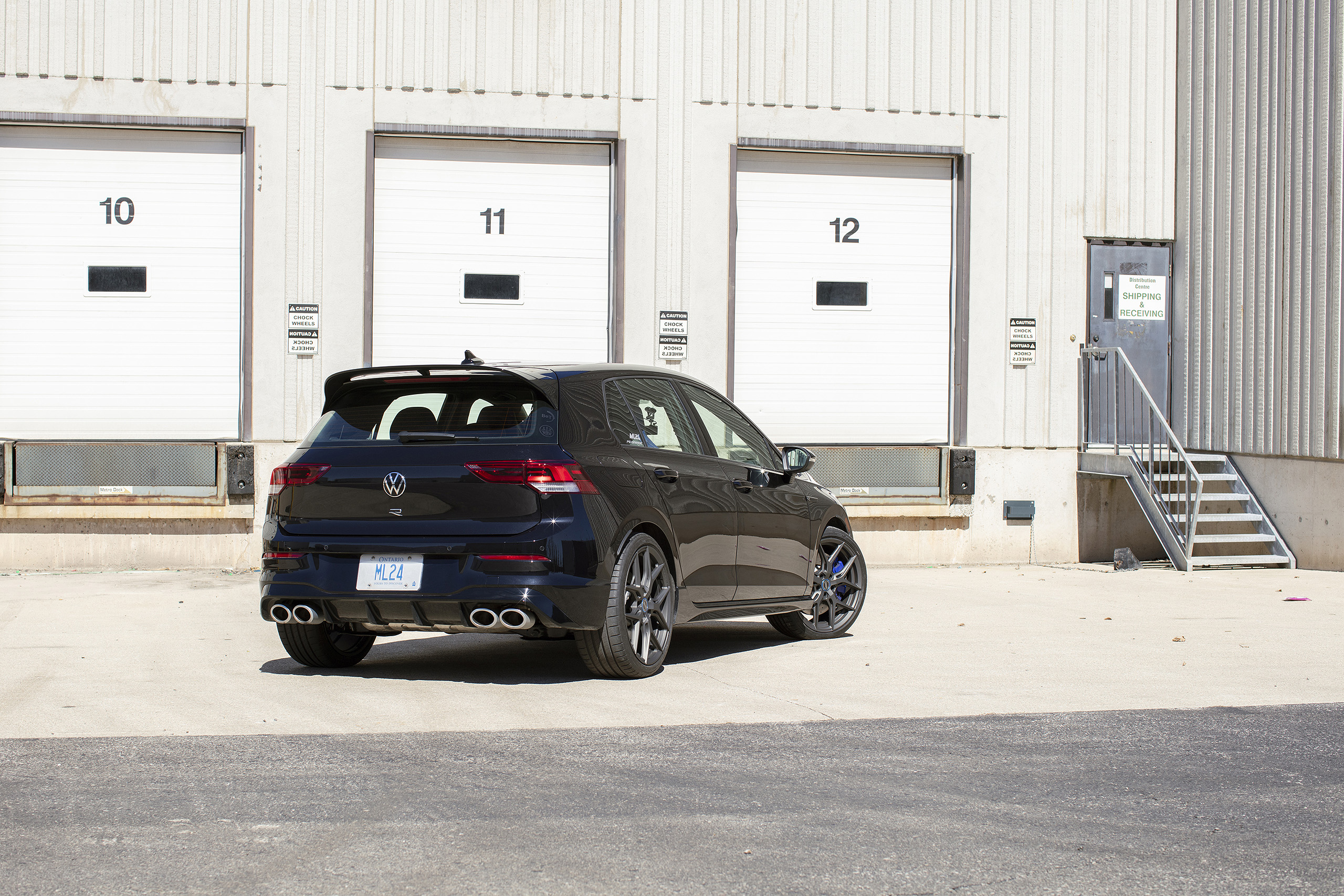 2024 Volkswagen Golf R on Gunmetal Vossen HF-5 Flowform Wheels