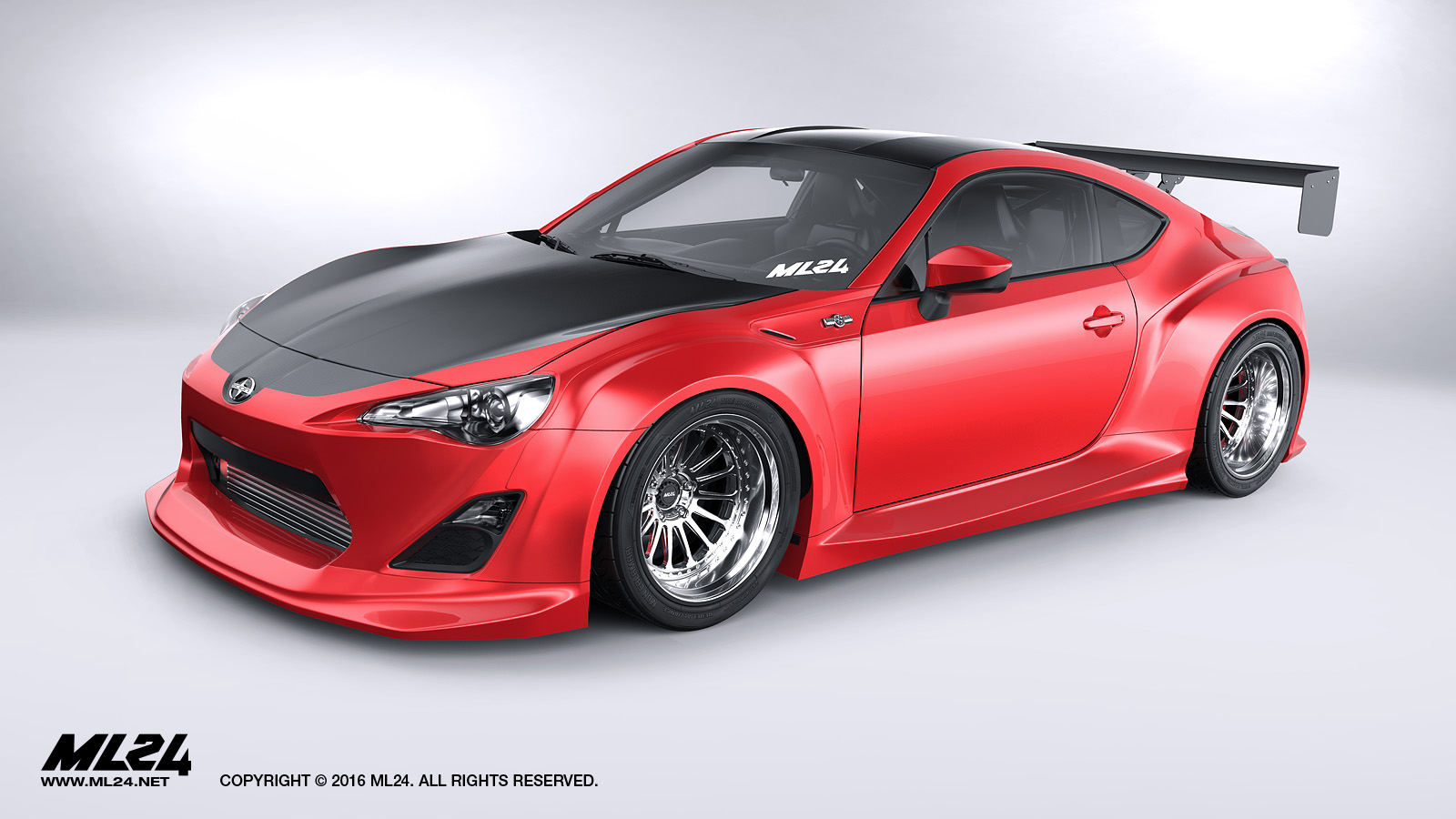 ML24 Scion FR-S Wide Body Kit