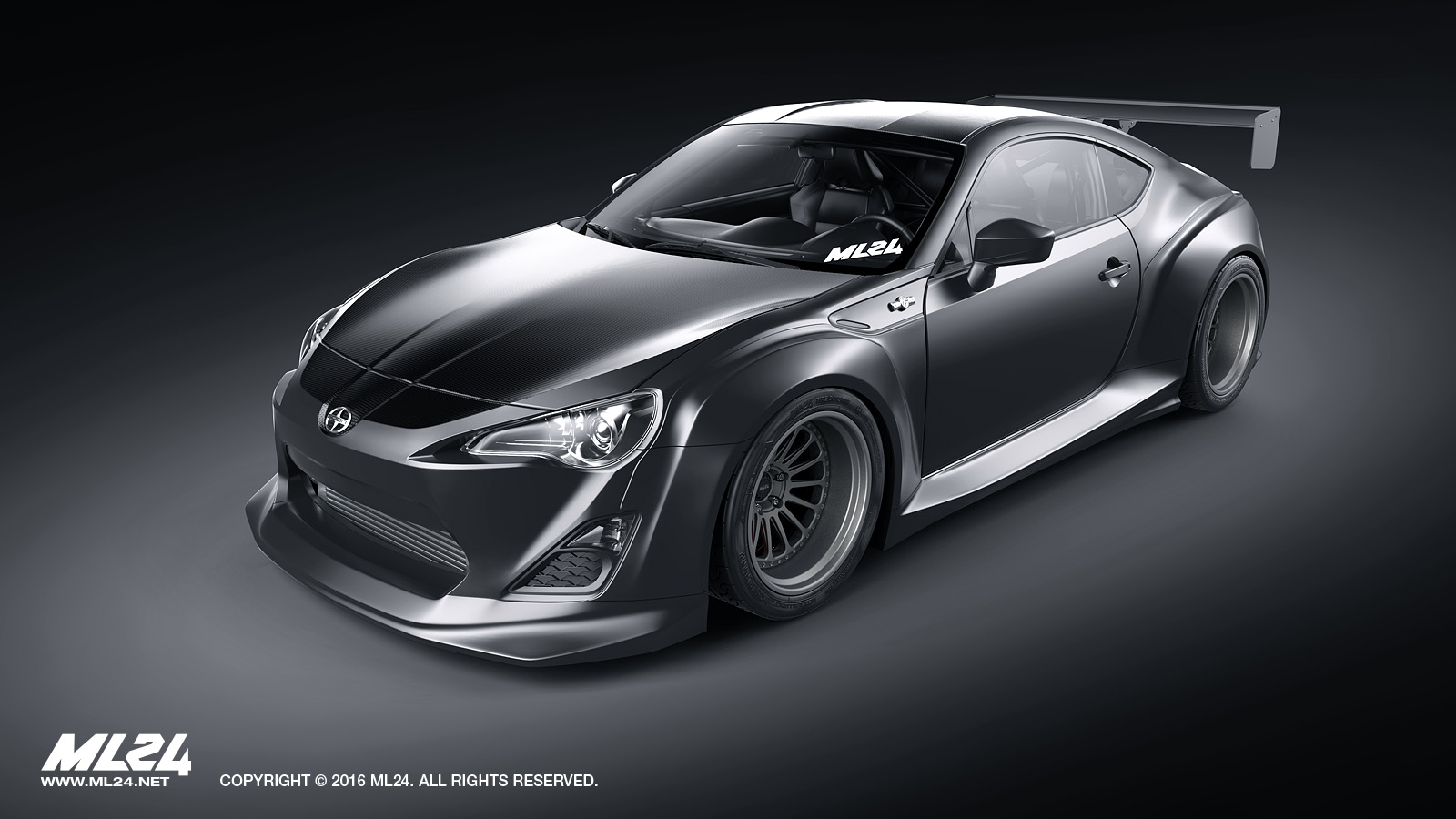 ML24 Scion FR-S Wide Body Kit