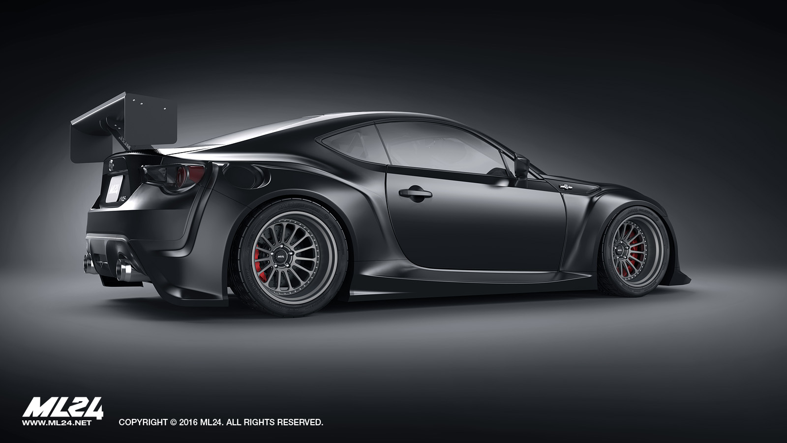 ML24 Scion FR-S Wide Body Kit