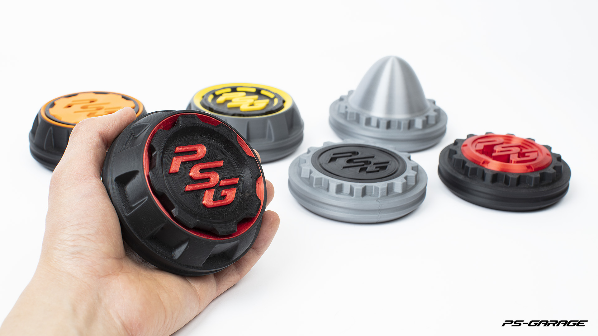 Custom Designed 3D Printed Centerlock Prototypes