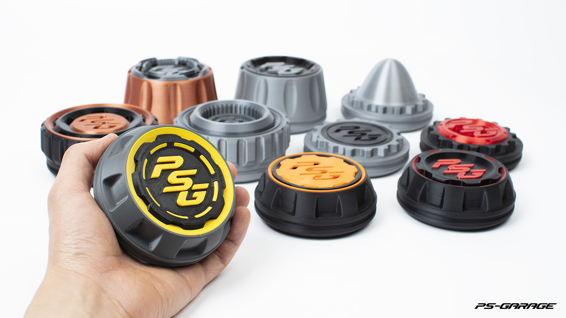 Custom Designed 3D Printed Centerlock Prototypes