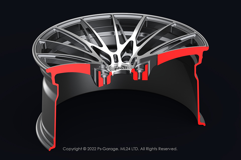 Ps-Garage Wheel Design Cross Section