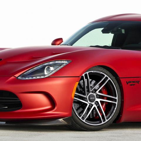 Dodge Viper on Directional Twin-6 Forged Wheels