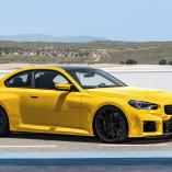 2023 Yellow BMW M2 on Forged Monoblock Wheels