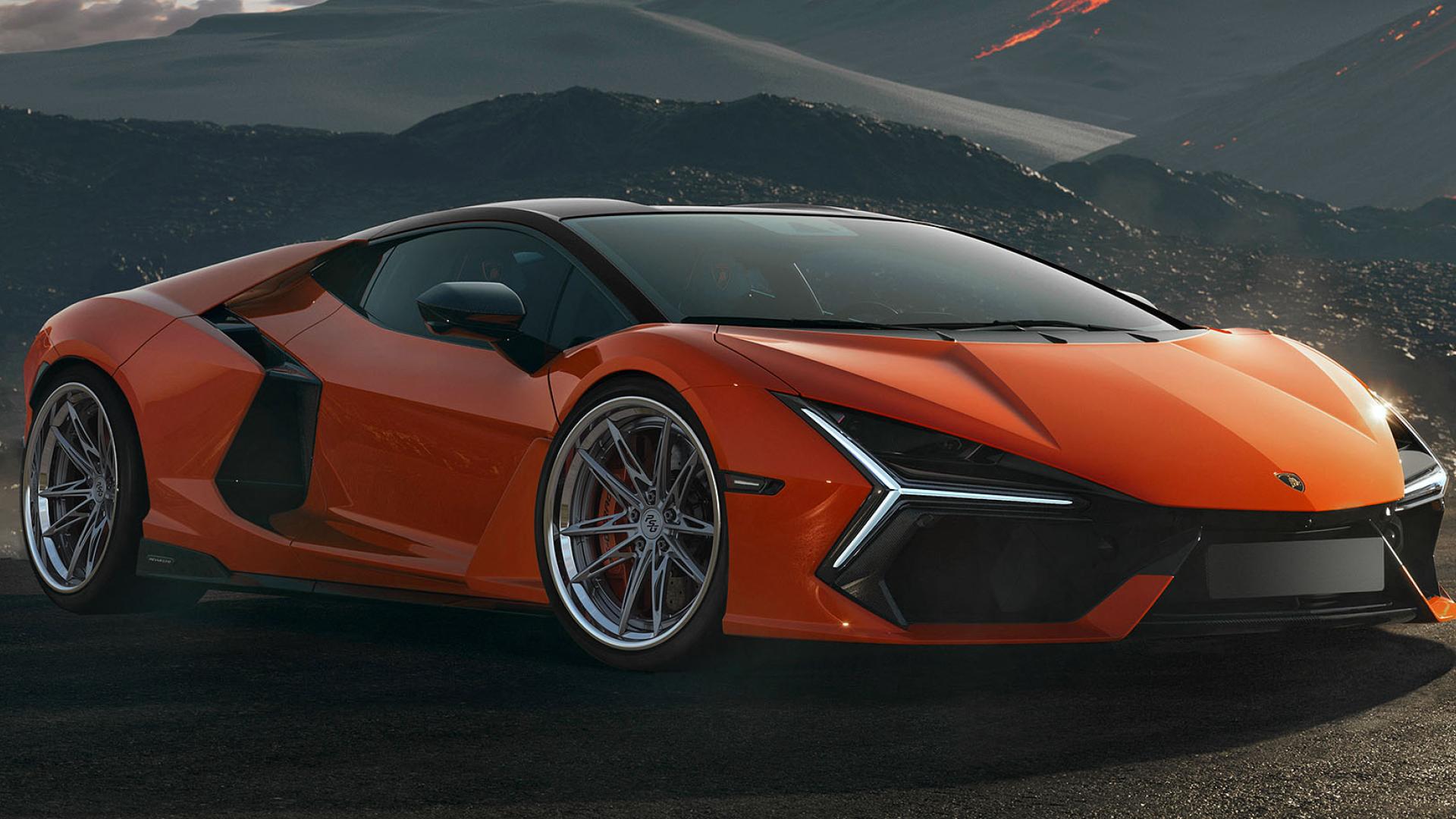 2024 Lamborghini Revuelto on Custom Wheels