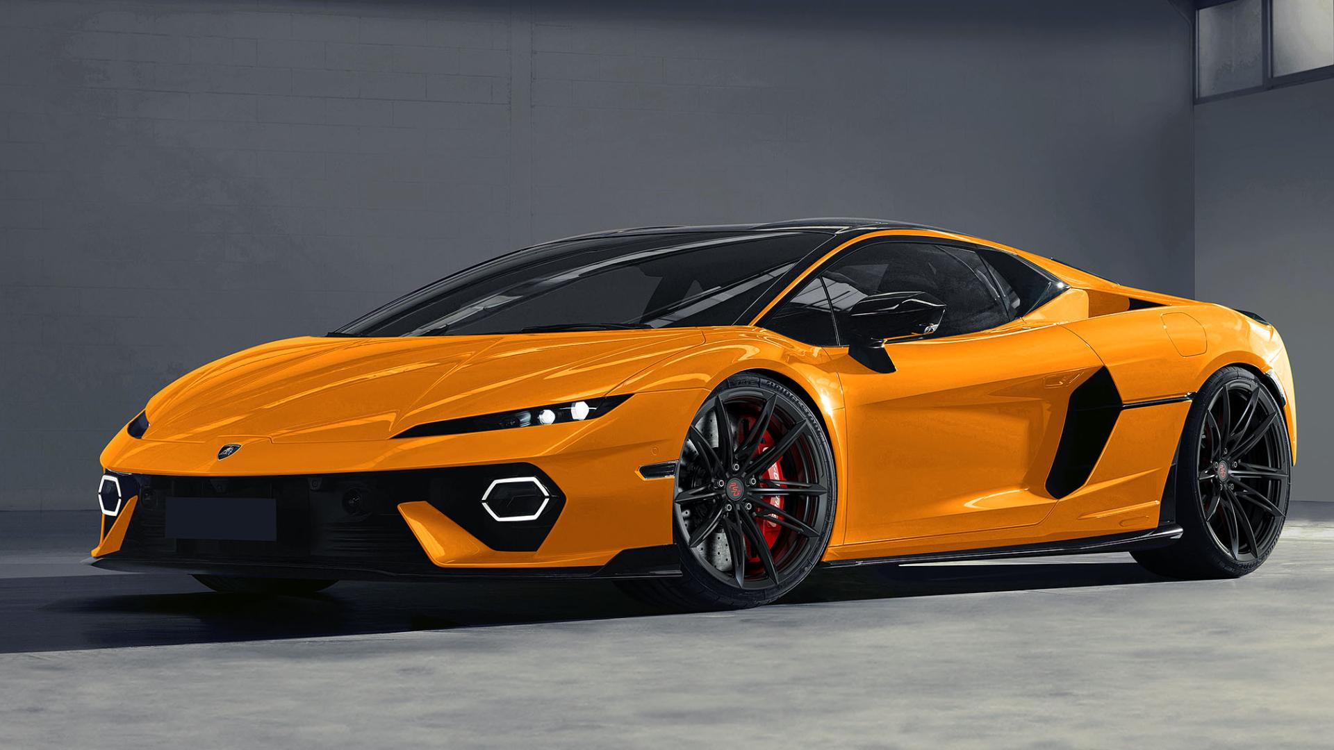2025 Lamborghini Temerario on Ps-Garage Forged Monoblock Wheel Design SS13